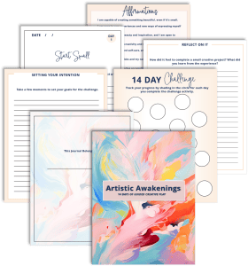Rebrandable Creativity Challenge Journal for Bloggers, Coaches, and Creatives