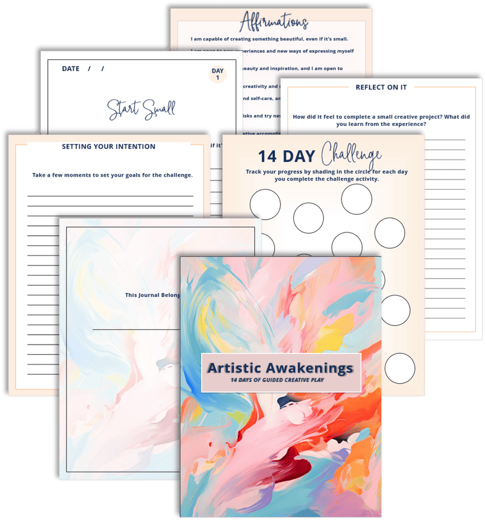 Rebrandable Creativity Challenge Journal for Bloggers, Coaches, and Creatives